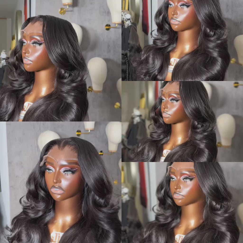 5X5 closure wig