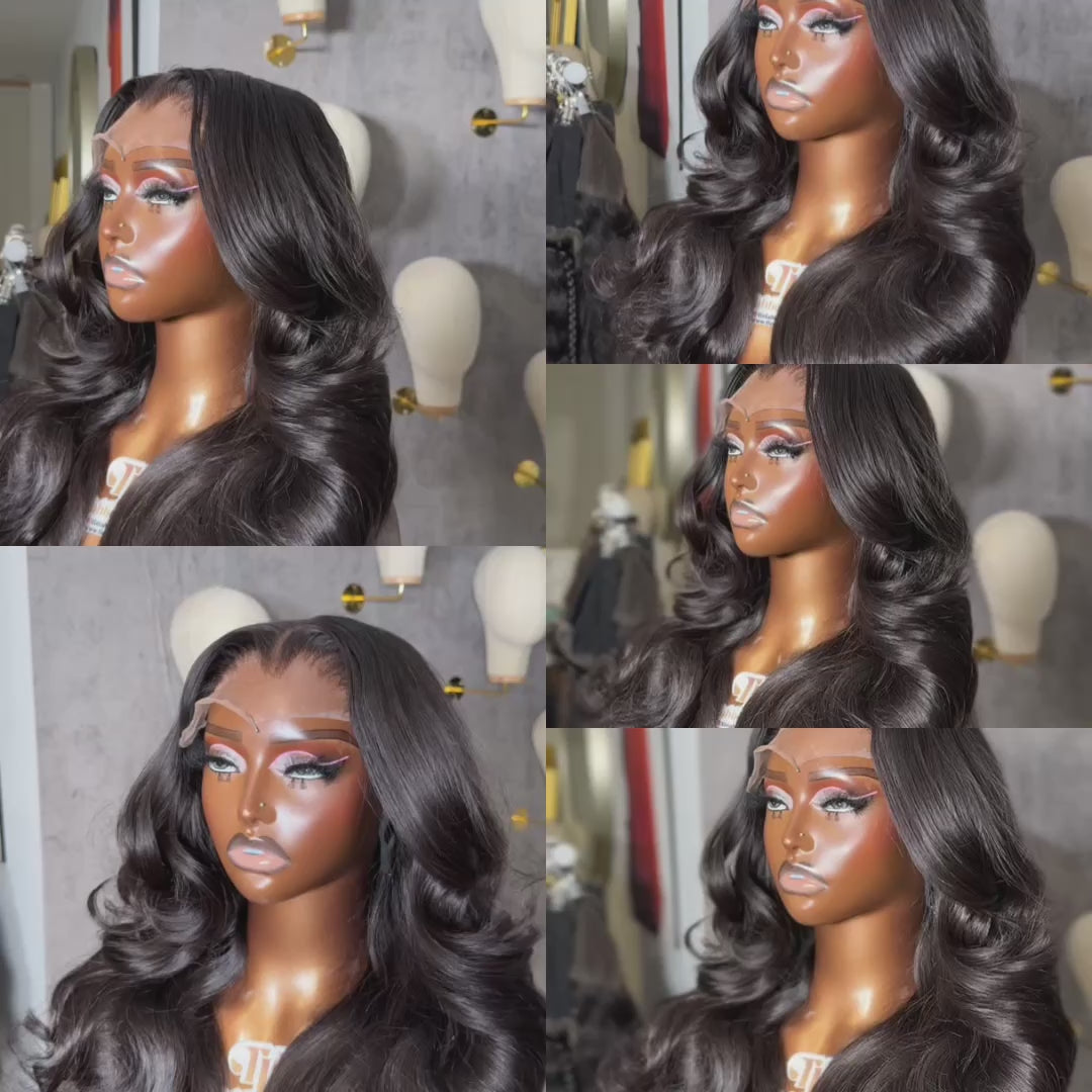 5X5 closure wig